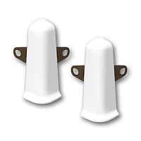 Наружный угол для плинтуса "Deconika" 55мм