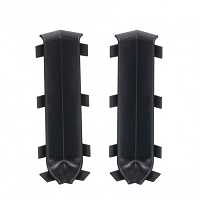 Угол внутренний алюминий для ал. плинтуса 80мм 