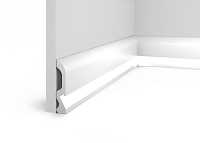 Плинтус ПОЛИСТИРОЛ HI WOOD под подсветку 98,0мм х 19,5мм